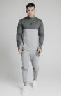 SikSilk, Pulóver, Férfi, Szürke, CrewNeck, S