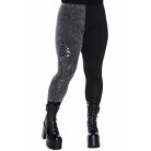 Killstar, Two faced witch leggins, Női, Fekete, XXL