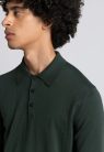 Asket, The Merino Wool Polo, Férfi, Zöld, Xs - Long