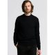 Asket, The Merino Sweater, Férfi pulóver, Fekete, M