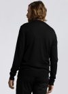 Asket, The Merino Sweater, Férfi pulóver, Fekete, M