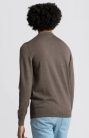 Asket, The Merino Wool Polo, Férfi, Barna, XL - Long