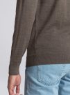 Asket, The Merino Wool Polo, Férfi, Barna, XL - Long