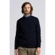 Asket, The Merino Sweater, Férfi pulóver, Kék, XS - Long