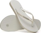 Havaianas, Slim Sparkle, Slippers, Női, Fehér, 41/42