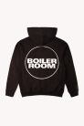 Boiler Room, Reflektív Hoodie, Férfi, Fekete, XXL