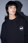 Boiler Room, Reflektív Hoodie, Férfi, Fekete, XXL