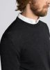 Asket, The Merino Sweater, Férfi pulóver, Szürke, XS - Short