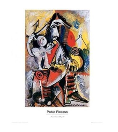 Pablo Picasso, Musketeer and Cupid Art, Poszter, 60x80xm