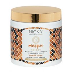   Nicky Paris, Masque Frizzy, Haj pakolás, Szent marula olajjal és shea vajjal, 500 ml