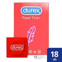 Durex Feel Thin óvszer, 18 db