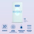 Durex Invisible óvszer, 10 darabos