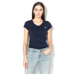 G-Star RAW, Eyben slim fit póló c, Női, Tengerészkék, S