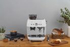 SMEG ŐRLŐVEL KOMBINÁLT ESPRESSO KÁVÉFŐZŐ, fehér