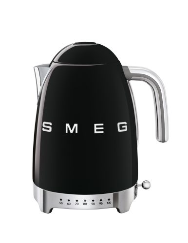 SMEG VÍZFORRALÓ, retro, állítható hőmérséklet, fekete