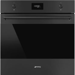   SMEG HŐLÉGKEVERÉSES SÜTŐ, Classica design, 60 cm, CS LCD, matt fekete