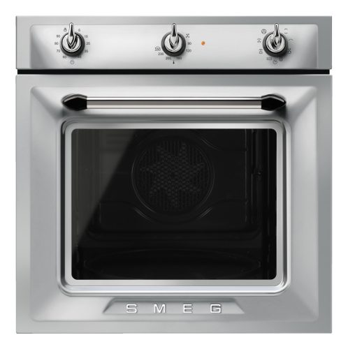 SMEG LÉGKEVERÉSES SÜTŐ, Victoria design, 60 cm, analóg, inox