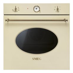   SMEG HŐLÉGKEVERÉSES SÜTŐ, Colonial design, 60 cm, analóg, bézs