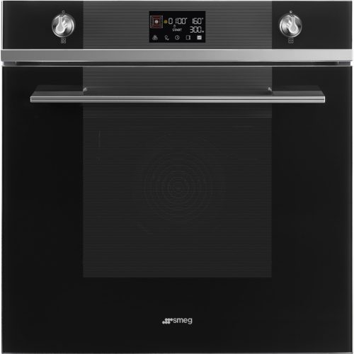 SMEG KOMBINÁLT MIKROHULLÁMÚ SÜTŐ,Linea design, 11+1 funkció, LCD kijelző, feketeüveg