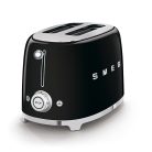 SMEG KENYÉRPIRÍTÓ, retro, 2 szeletes, fekete