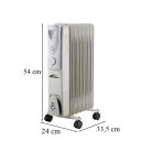 Norde 7 tagos olajradiátor 600W/900W/1500W