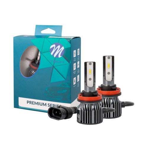 M-Tech, Led szett, H4, 6500K, Aktív hűtéssel, 50W