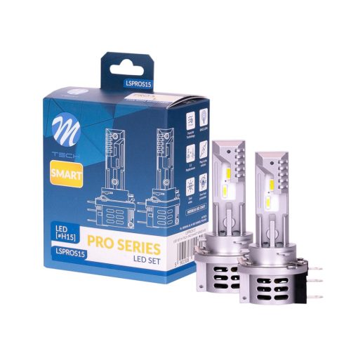 M-Tech, Pro Smart LED izzó, H15, Szett