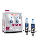 Power-Tec, Platinum halogén izzó, +130%, H1, 12V,  2db