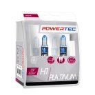 Power-Tec, Platinum halogén izzó, +130%, H1, 12V,  2db