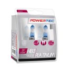 Power-Tec, Platinum halogén izzó, +130%, HB3, 12V,  2db