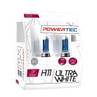 Power-Tec, UltraWhite halogén izzó H7, 12V, 2db