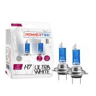 Power-Tec, UltraWhite halogén izzó, H7, 12V, 2db