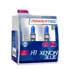 Power-Tec, Xenon Blue halogén izzó, H1, 12V, 2db