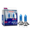 Power-Tec, Xenon Blue halogén izzó, H7, 12V, 2db