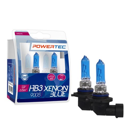 Power-Tec, Xenon Blue halogén izzó, HB3, 12V, 2db