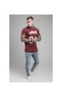 SikSilk, Póló, Férfi, Bordó, S