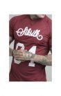 SikSilk, Póló, Férfi, Bordó, S