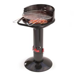   Barbecook BC-CHA-1008 Loewy 50 zománcozott faszenes grill, fekete, 47,5cm átmérő