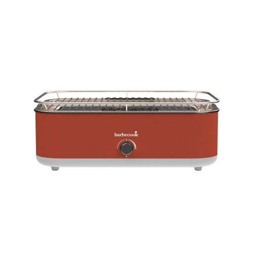 Barbecook BC-ELE-1001 E-Carlo elektromos asztali grill, piros, 42,5x33x16,5cm