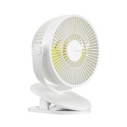   JisuLife FA18S White csíptetős ventilátor, 4000mAh akkumulátor, fehér