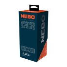 NEBO NEB-HLP-1006-G Master Series HL1000 fejlámpa, 1000 lm - 30 lm, 138 m, 5 funkció, IP67, mágneses, USB-C