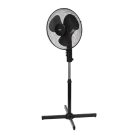 Home SF 43 BK álló ventilátor, 45 W, 3 fokozat, 40 cm-es lapátátmérő, oszcillálás, fekete