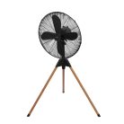 Home SF45 álló fém ventilátor, 60 W, 45 cm névleges lapátátmérő, 4 lapát, 3 fokozat, oszcillálás, állítható magasság és dőlésszög