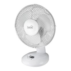   Home TF 231 aszatli ventilátor, 21 W, 2 fokozat, 23 cm-es lapátátmérő, 90°-os oszcillálás, fehér