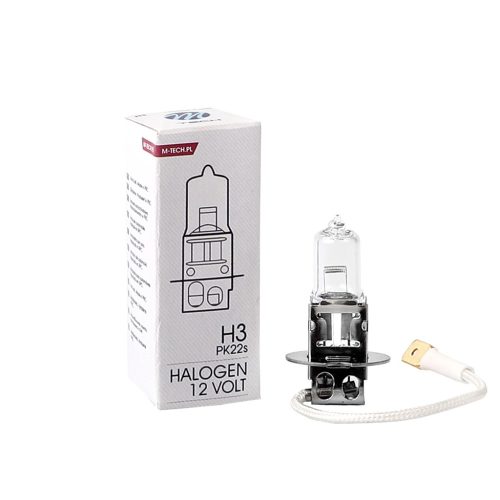 M-Tech, Halogén izzó, H3, 55W, 12V, 1db