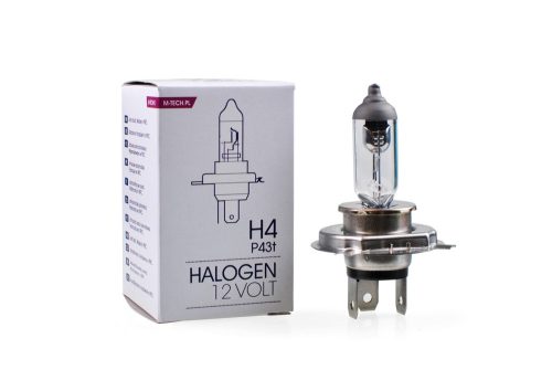 M-Tech, Halogén izzó, H4, 60/55W, 12V, 1db