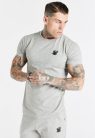 Siksilk, Póló, Férfi, Szürke, XL