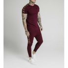 SikSilk, Póló, Férfi, Burgundi, XL