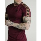 SikSilk, Póló, Férfi, Burgundi, XL